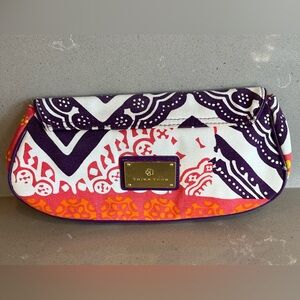 Trina Turk Multicolor Floral Cellphone Clutch Purse